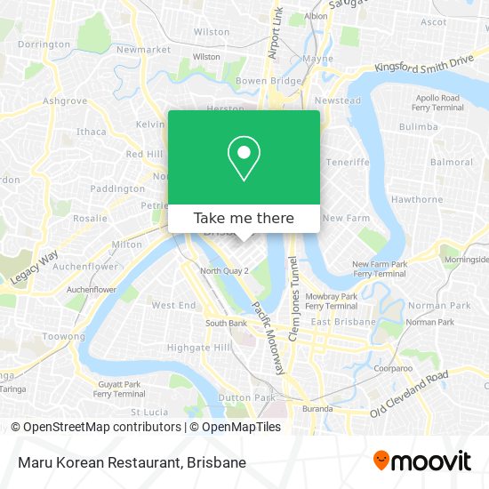 Maru Korean Restaurant map