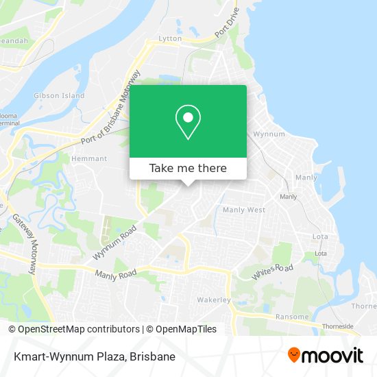 Kmart-Wynnum Plaza map