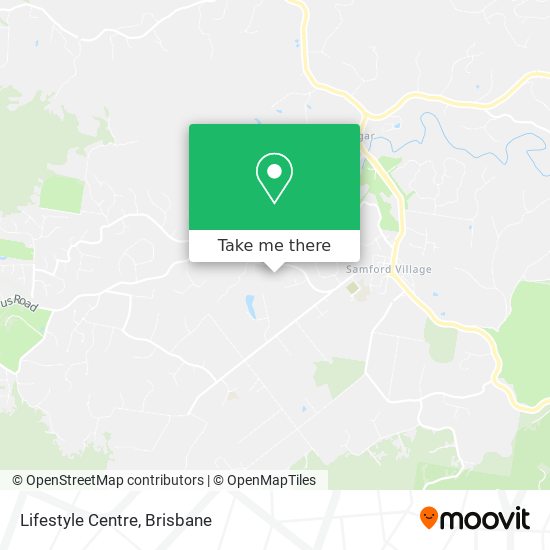 Lifestyle Centre map