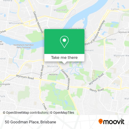 50 Goodman Place map