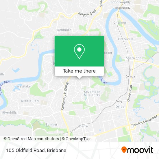 105 Oldfield Road map