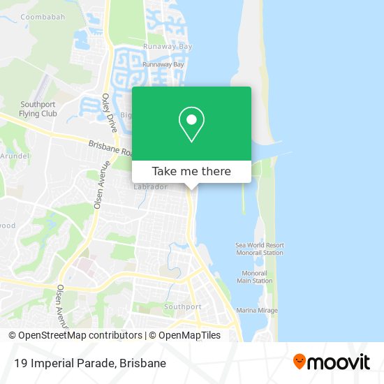 19 Imperial Parade map