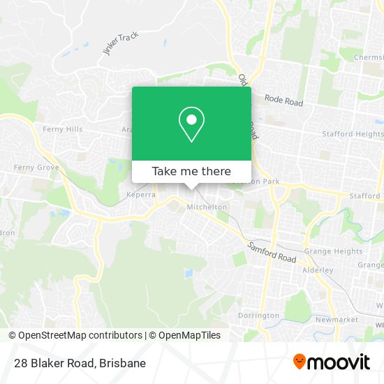 28 Blaker Road map