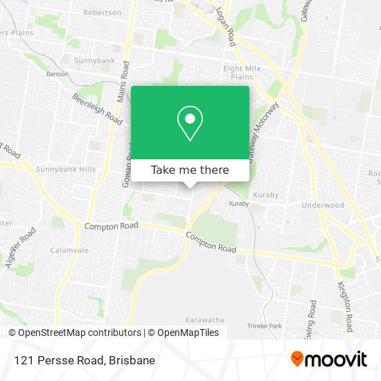 121 Persse Road map