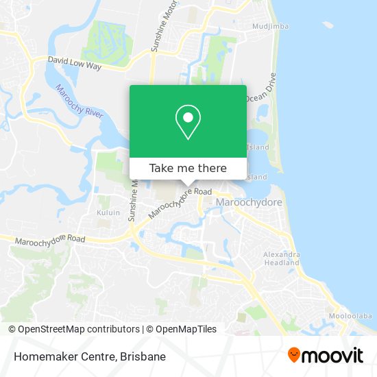 Homemaker Centre map