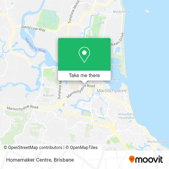 Homemaker Centre map