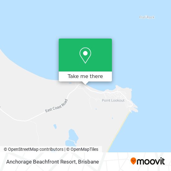 Anchorage Beachfront Resort map