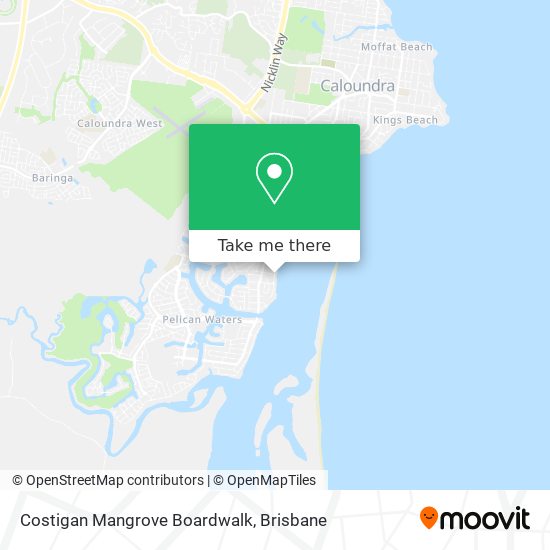 Costigan Mangrove Boardwalk map