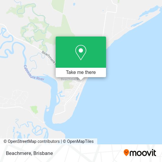 Beachmere map
