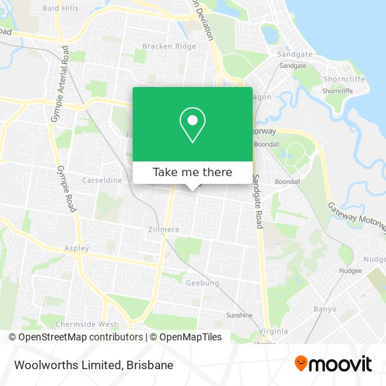 Woolworths Limited map