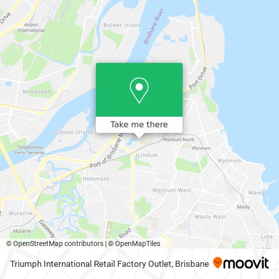 Triumph International Retail Factory Outlet map