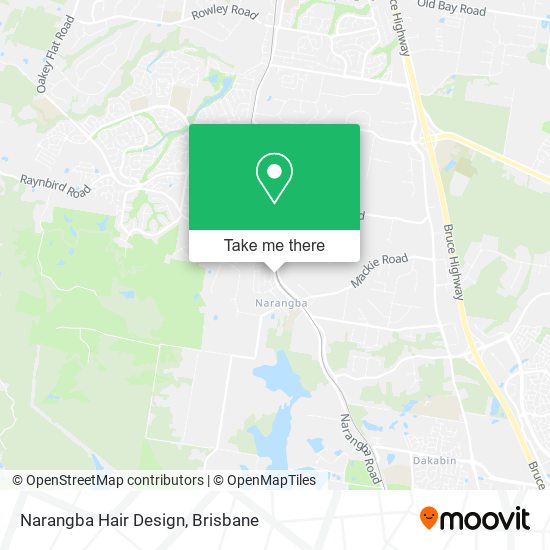Narangba Hair Design map