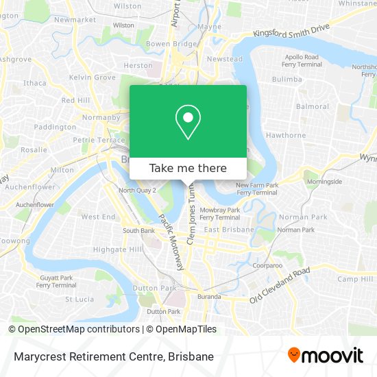 Marycrest Retirement Centre map