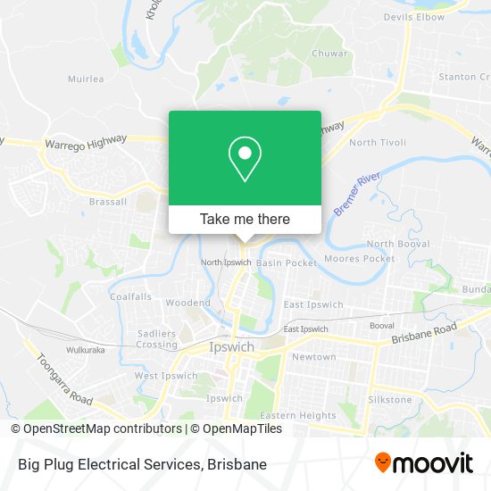 Mapa Big Plug Electrical Services