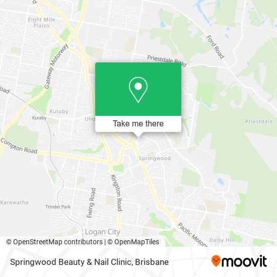 Springwood Beauty & Nail Clinic map