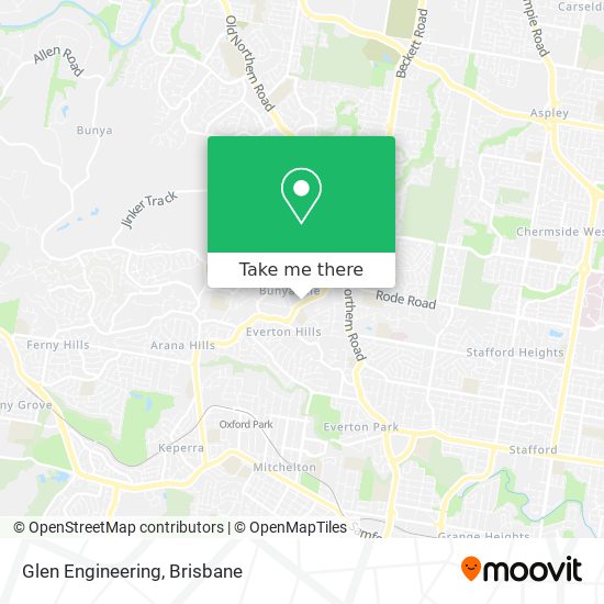 Glen Engineering map