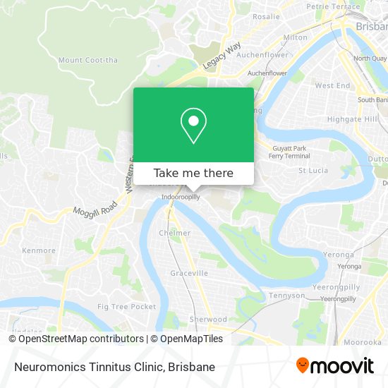 Neuromonics Tinnitus Clinic map