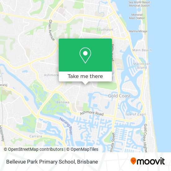 Bellevue Park Primary School map