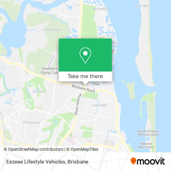 Eezeee Lifestyle Vehicles map