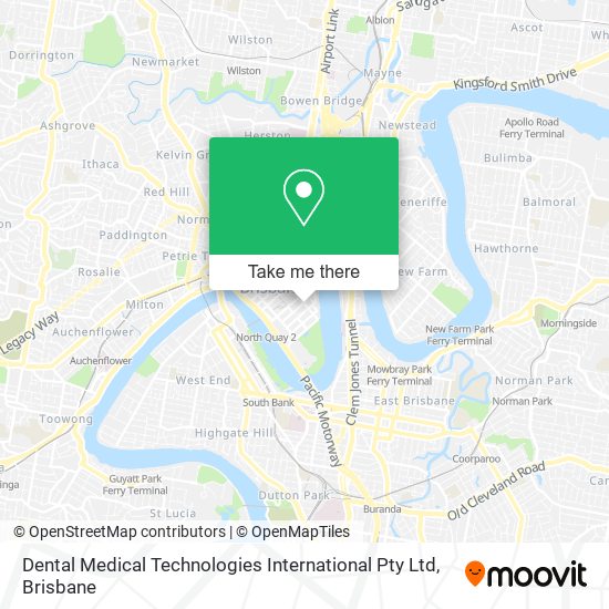 Dental Medical Technologies International Pty Ltd map