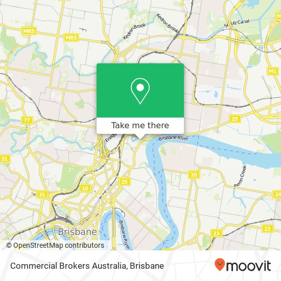Commercial Brokers Australia map