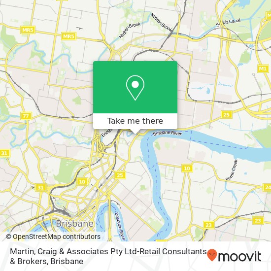 Martin, Craig & Associates Pty Ltd-Retail Consultants & Brokers map
