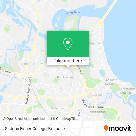 St John Fisher College map