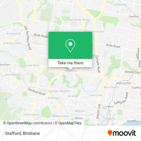 Stafford map