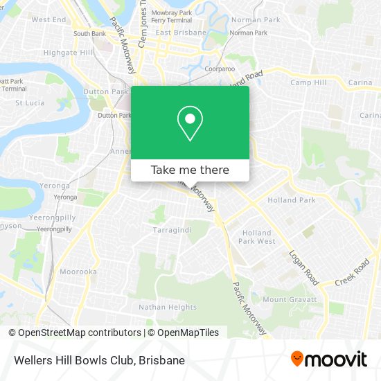 Wellers Hill Bowls Club map