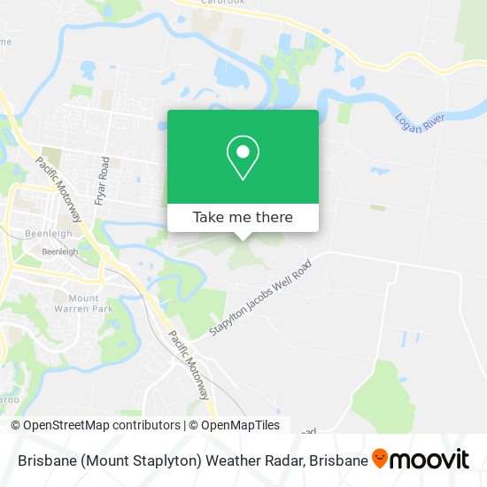 How To Get To Brisbane Mount Staplyton Weather Radar In Stapylton By Bus Train Or Ferry Moovit