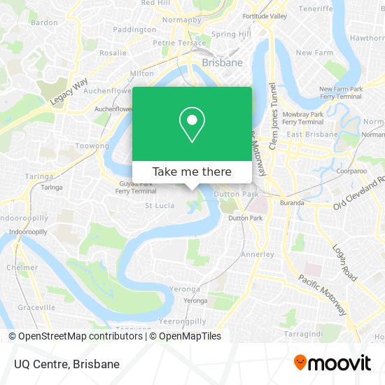 UQ Centre map