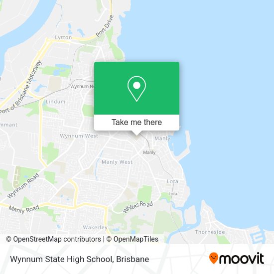 Wynnum State High School map