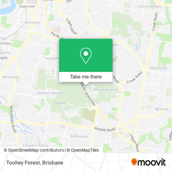 Toohey Forest map