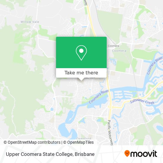 Upper Coomera State College map
