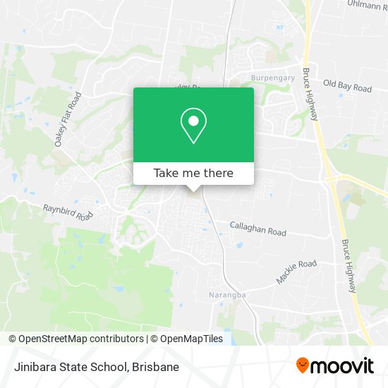 Jinibara State School map