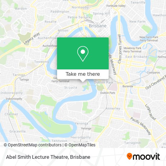 Mapa Abel Smith Lecture Theatre