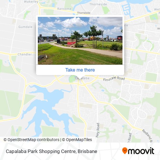 Mapa Capalaba Park Shopping Centre