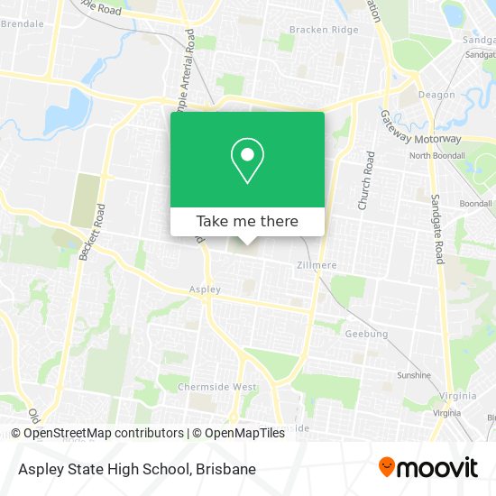 Aspley State High School map