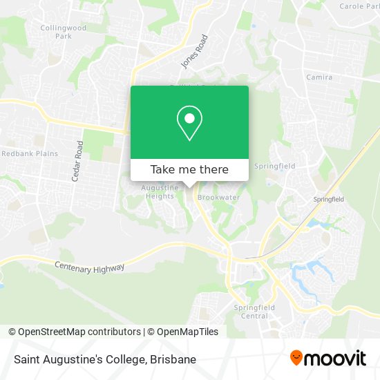 Saint Augustine's College map