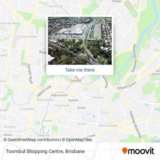 Mapa Toombul Shopping Centre