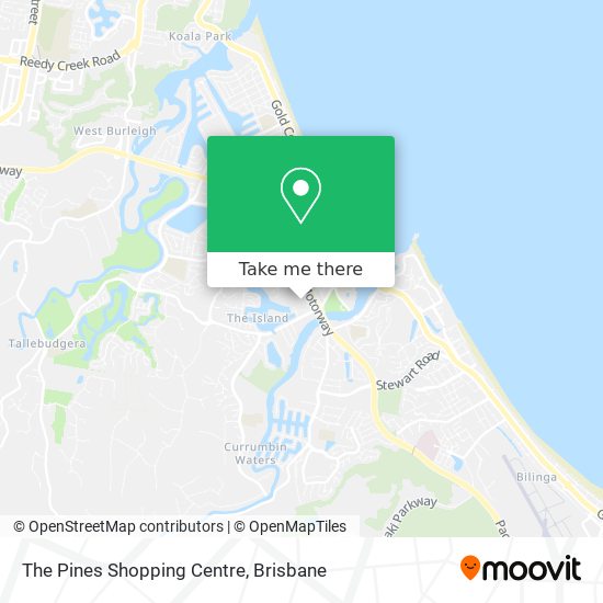 Mapa The Pines Shopping Centre