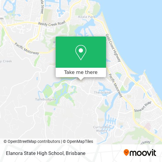 Mapa Elanora State High School