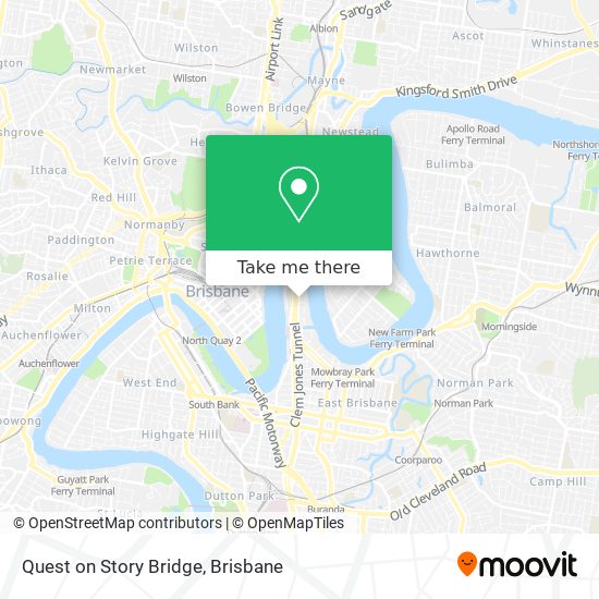 Quest on Story Bridge map