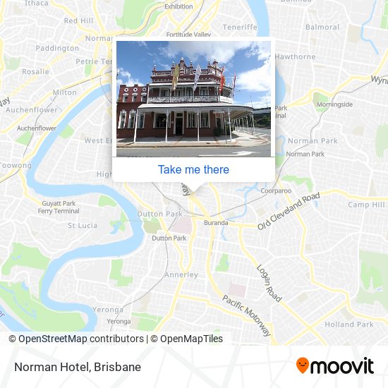 Norman Hotel map