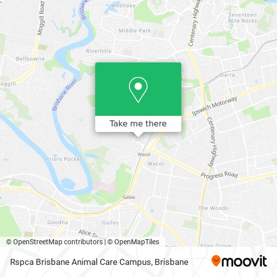 Mapa Rspca Brisbane Animal Care Campus