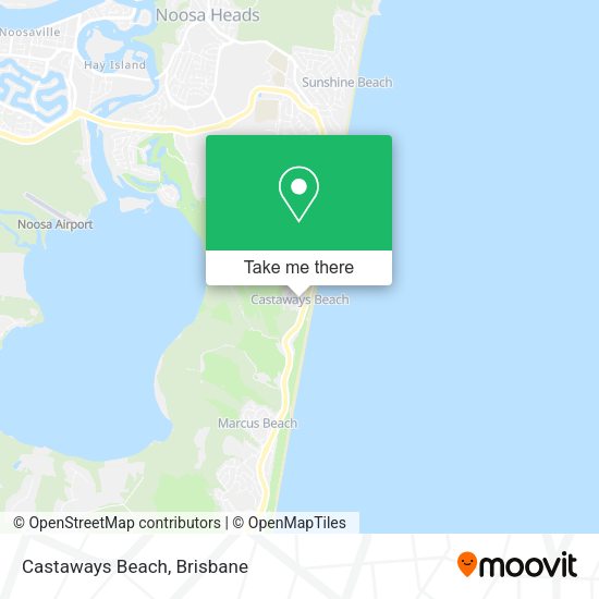 Castaways Beach map