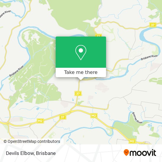 Devils Elbow map