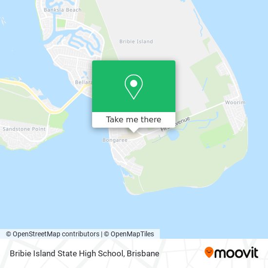 Bribie Island State High School map