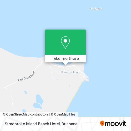 Stradbroke Island Beach Hotel map