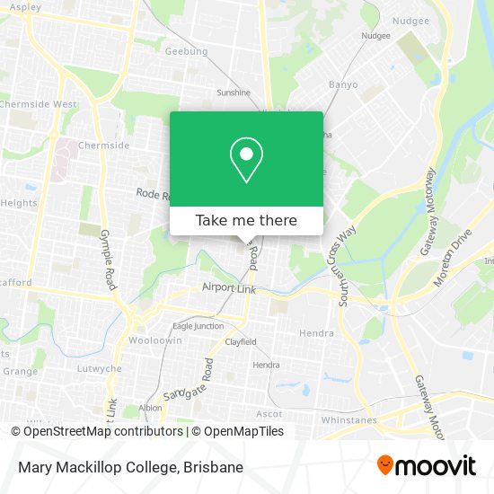 Mary Mackillop College map